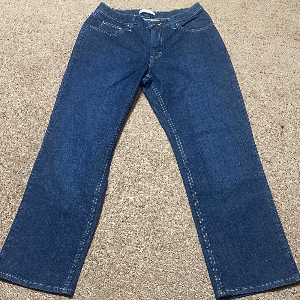Riders by Lee Straight Fit Relaxed Size 6P  Denim Jeans